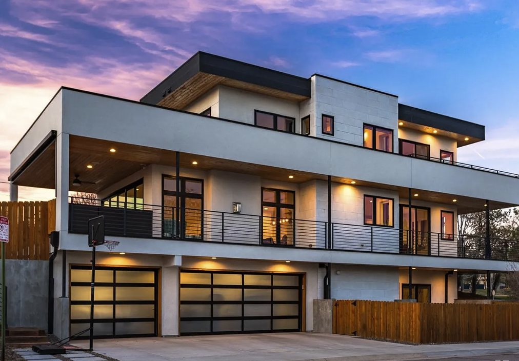 Completed Renovar custom home — Vrain St, Sloan's Lake, Denver, CO