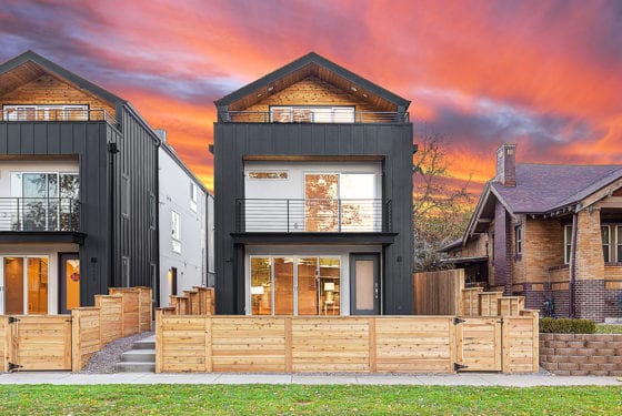 Renovar Construction townhome project on Meade St, Denver, CO 80204 — photo 1