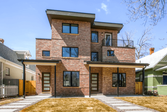 Completed Renovar townhome project — S Washington St, Denver, CO 80210