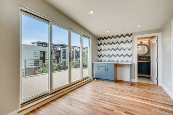 Renovar Construction townhome project on W 32nd Row Homes, Denver, CO 80211 — photo 15