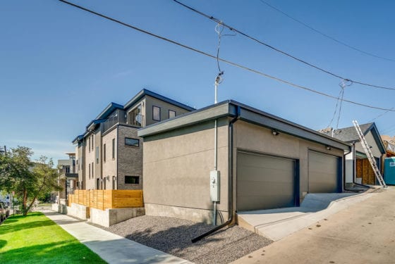 Renovar Construction townhome project on W 32nd Row Homes, Denver, CO 80211 — photo 2