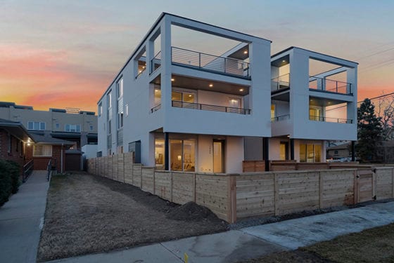 Renovar Construction townhome project on Grove St, Denver, CO 80204 — photo 1