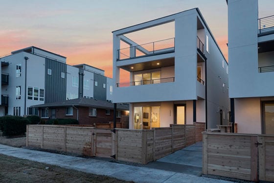 Renovar Construction townhome project on Grove St, Denver, CO 80204 — photo 2