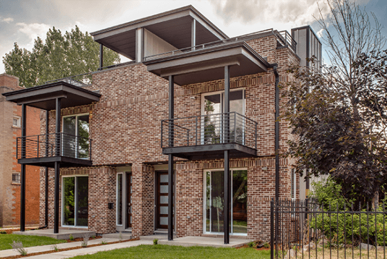 Completed Renovar townhome project — S Logan St, Denver, CO 80209
