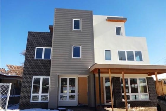 Completed Renovar townhome project — Hooker St Row Homes, Highlands, Denver, CO