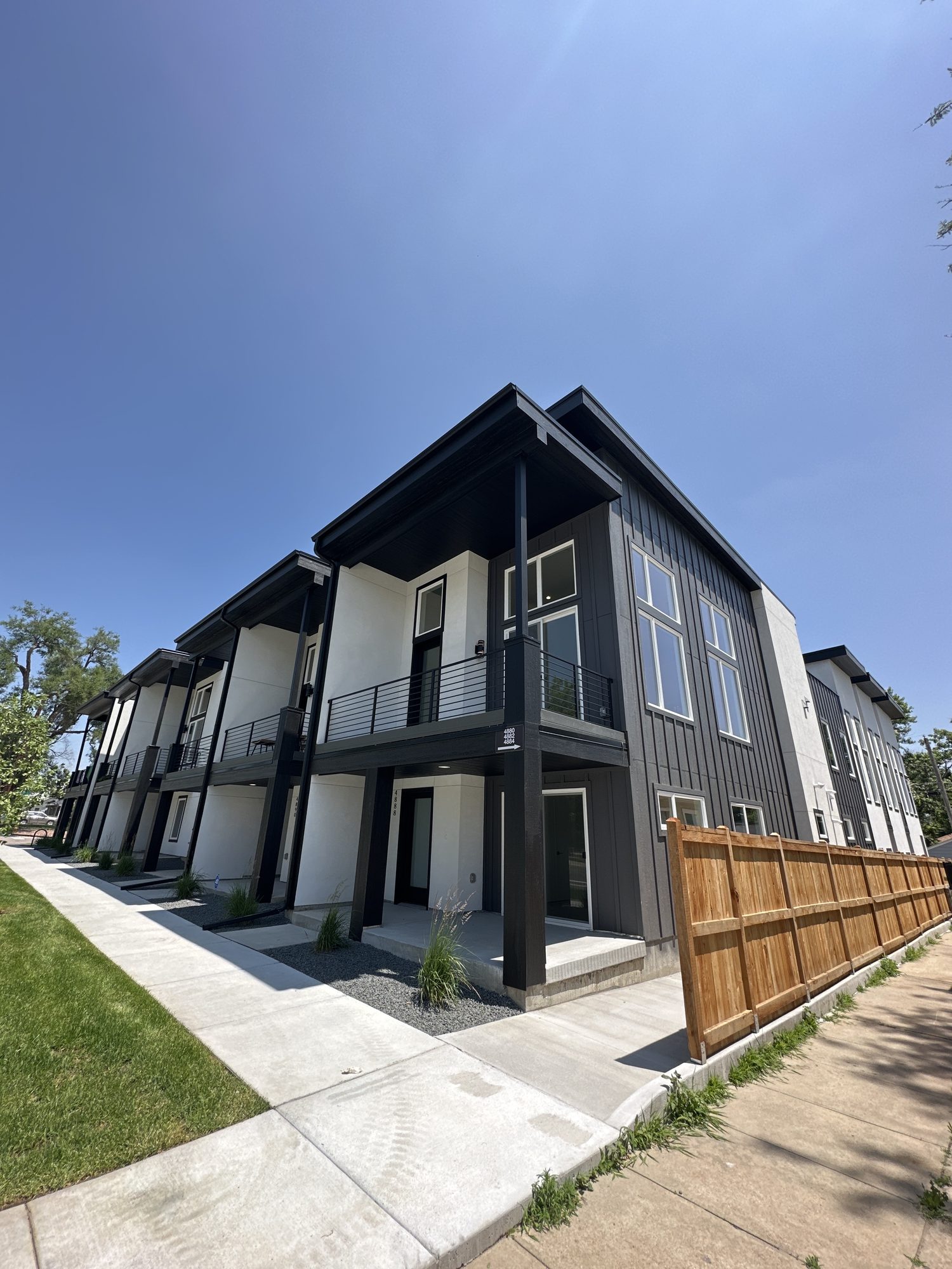Renovar Construction townhome project on Zuni Row Homes, Denver, CO 80211 — photo 6