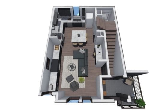 Renovar Construction townhome project on Curtice Village, Littleton, CO 80120 — photo 12