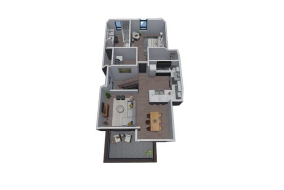 Renovar Construction townhome project on Curtice Village, Littleton, CO 80120 — photo 8