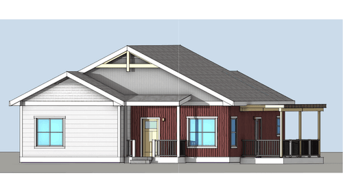 Elk Ranch floor plan — modular home by Fading West